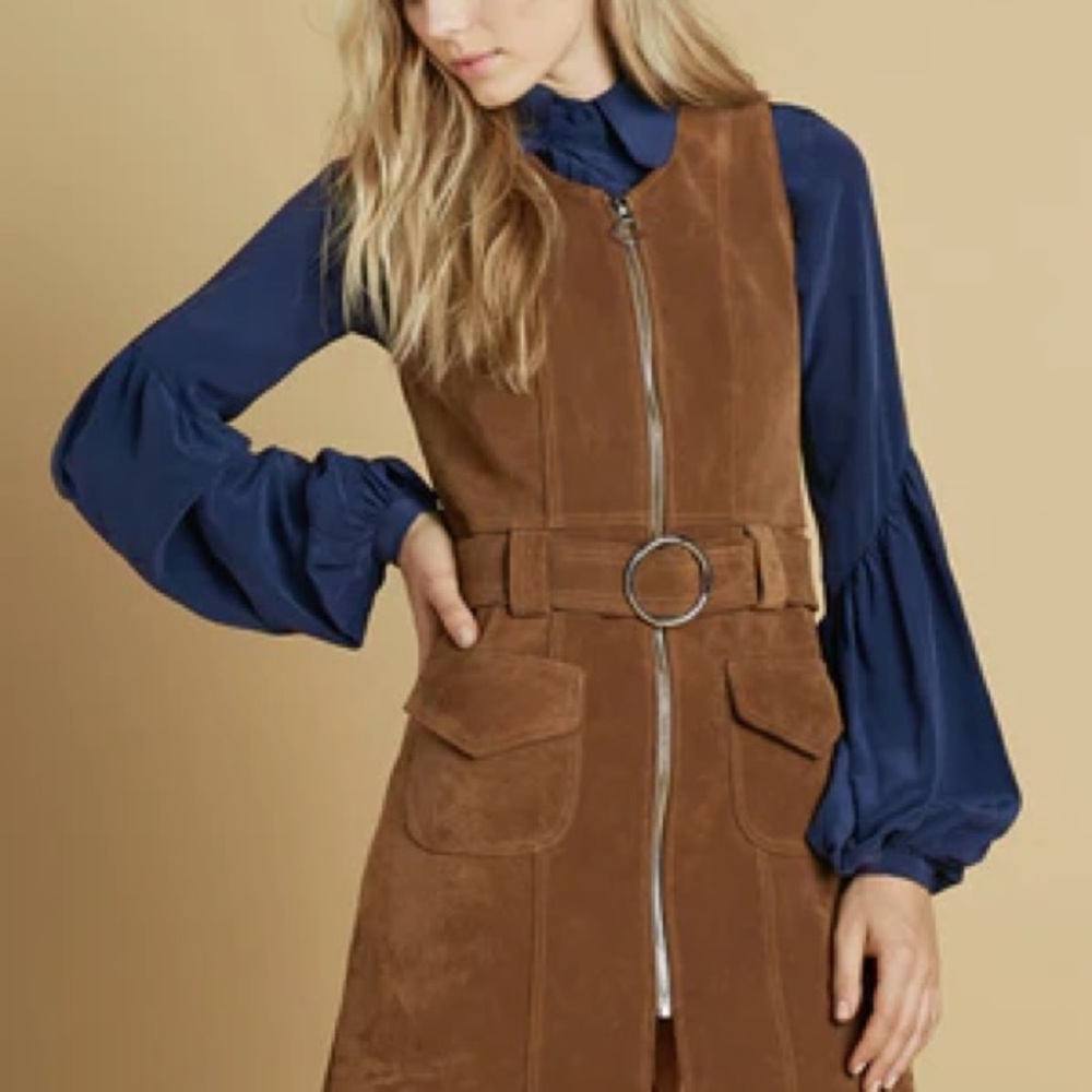 Stoned Immaculate Fonda Suede Dress